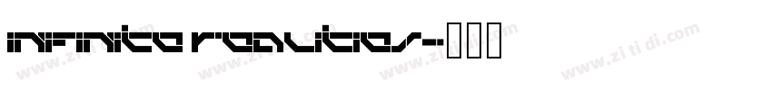 infinite realities字体转换